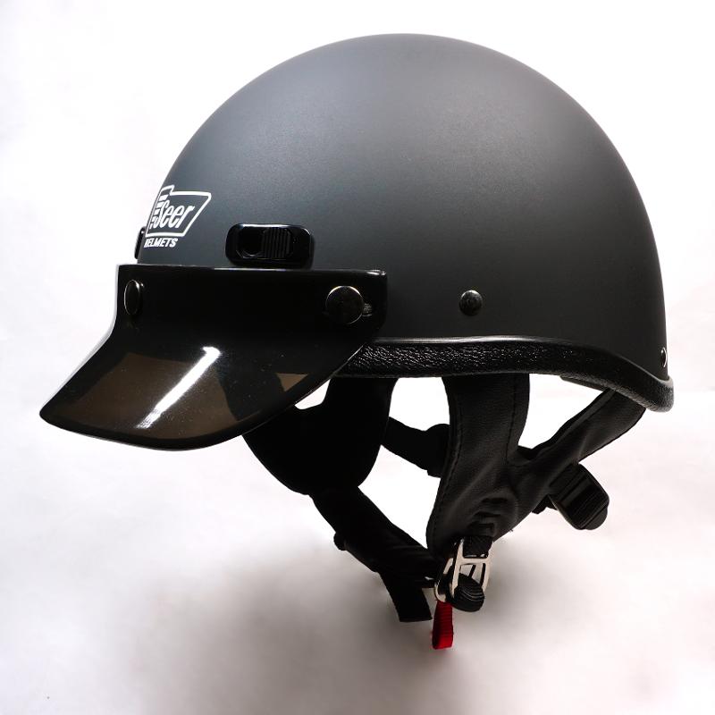 S2102 Low Profile Carbon Fiber Half Helmet Super Seer
